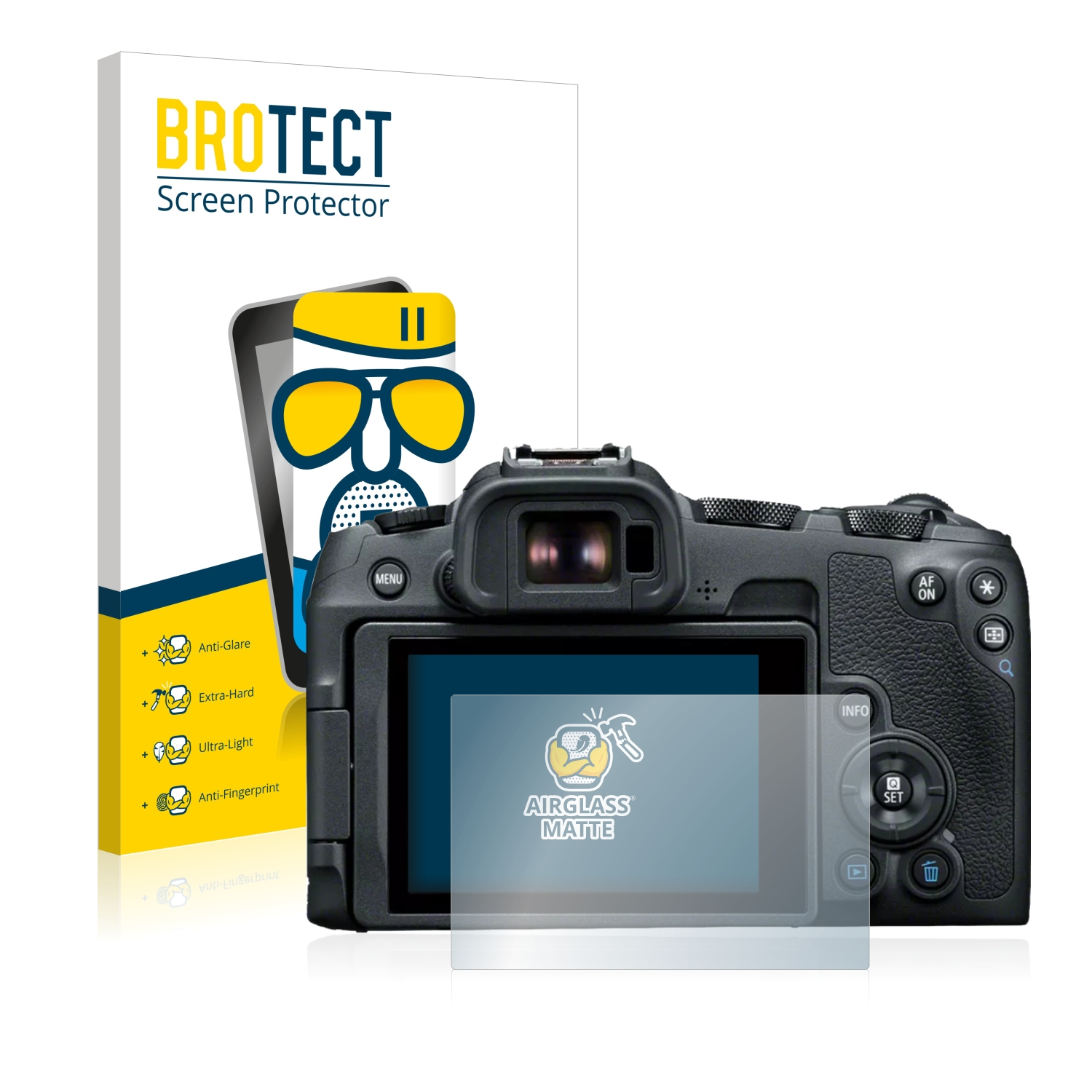 Airglass R8) matte Canon EOS BROTECT Schutzfolie(für