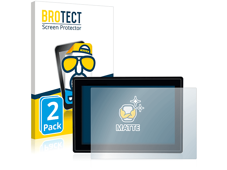 BROTECT 2x matte Schutzfolie(für Rollei Smart Frame WiFi 100)