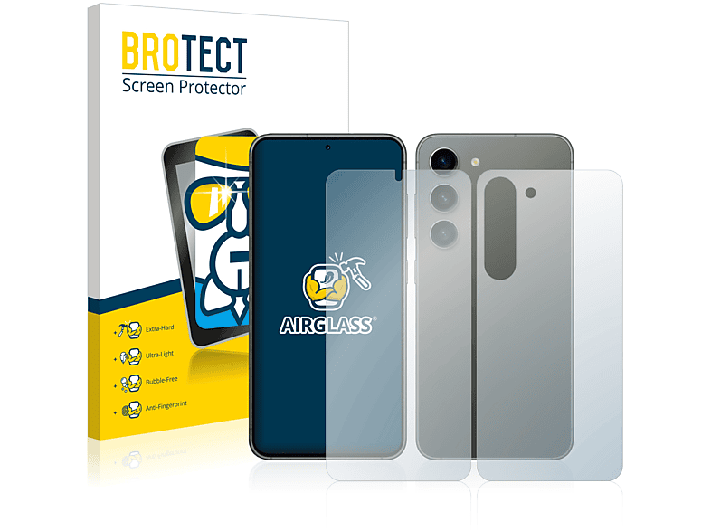 BROTECT Airglass klare Schutzfolie(für Plus) Samsung Galaxy S23