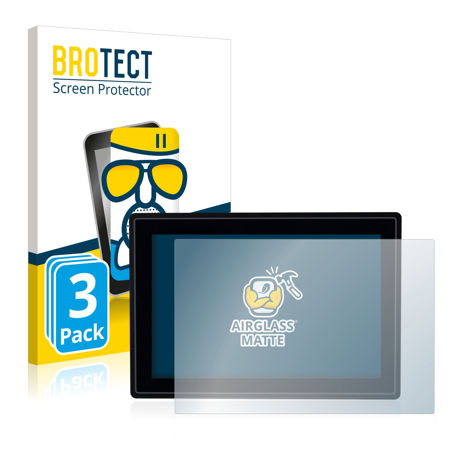 Rollei Airglass Smart BROTECT 100) WiFi 3x matte Frame Schutzfolie(für