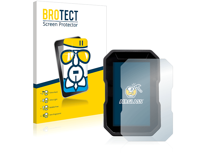 BROTECT Airglass klare Schutzfolie(für Ducati DesertX 2022)