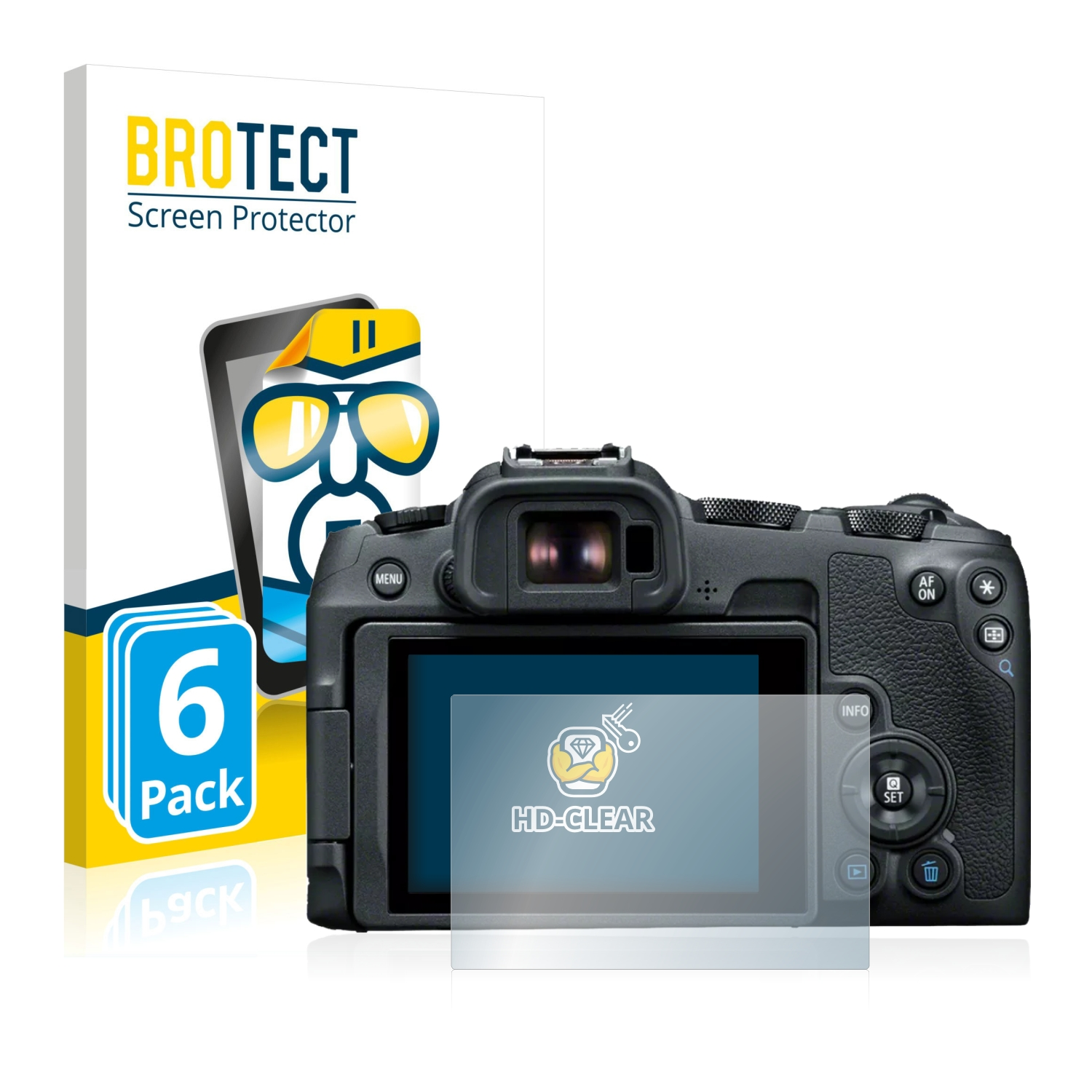 BROTECT Schutzfolie(für klare EOS 6x Canon R8)