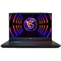Portátil gaming  - Pulse 17 B13VFK-072XES MSI, 17,3 ", Full-HD, Intel® Core™ i7-13700H, 16 GB, 1 TB, GeForce RTX™ 4060, FreeDOS (Sin sistema operativo) Negro
