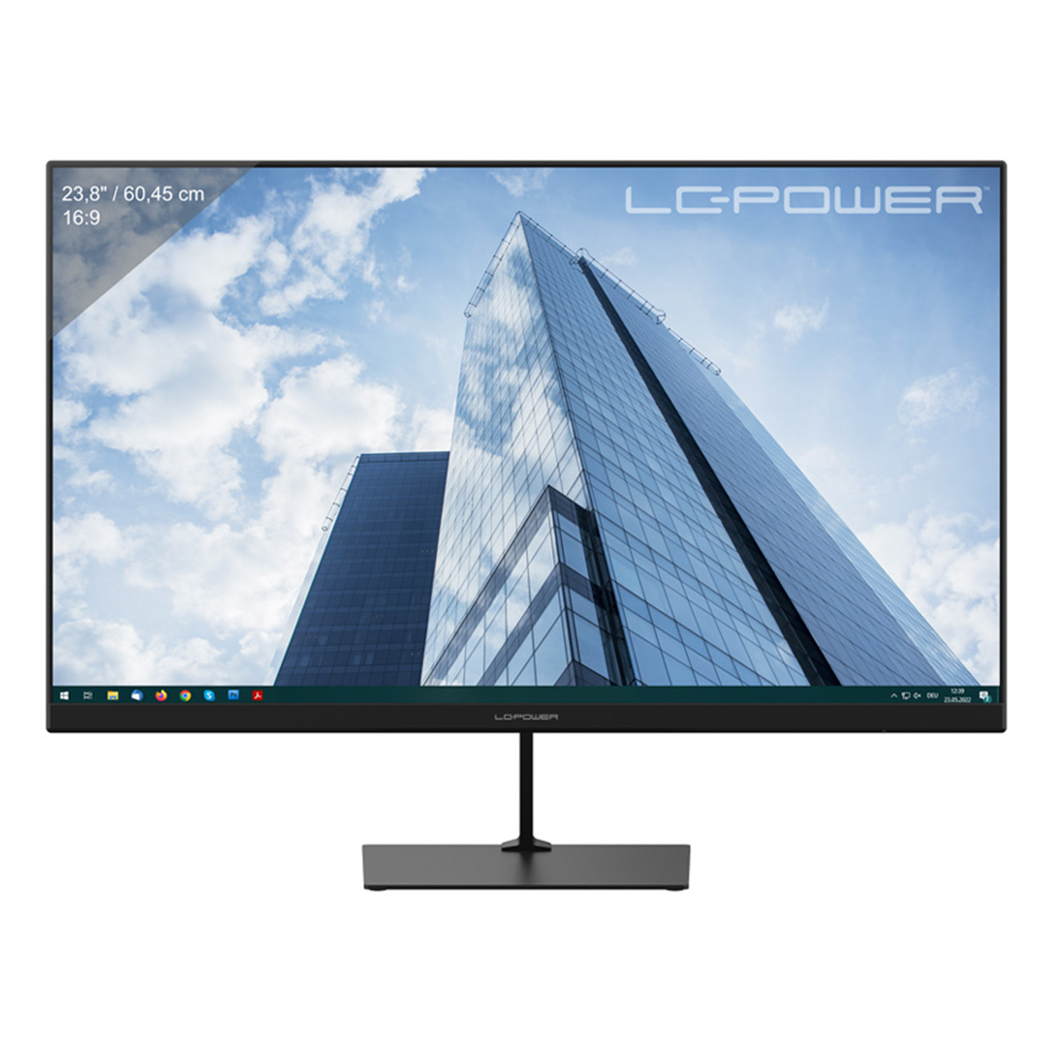 Full-HD ms (8 24 LC-M24-FHD-75 nativ) Hz , Gaming-Monitor LC POWER Zoll Monitor, Hz Reaktionszeit , 75 75