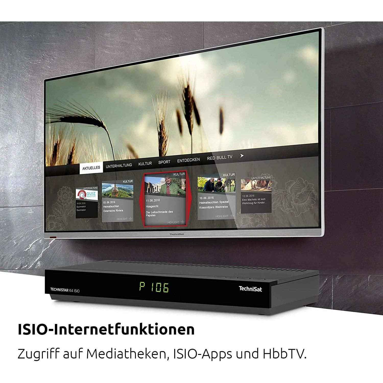 DVB-C Receiver ISIO TECHNISTAR K4 TECHNISAT