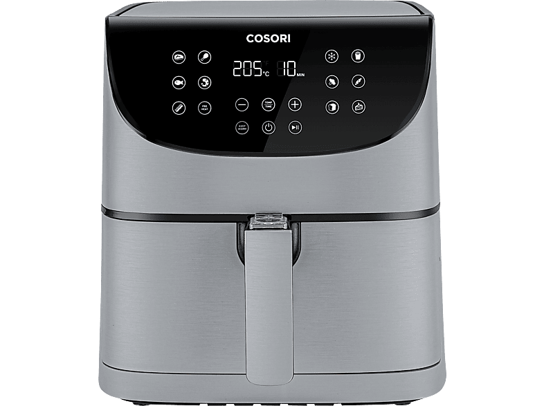 COSORI Cosori 5,5-Liter Heissluftfritteuse CP158-AF-RXA Fritteuse 1700 Watt Grau