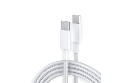 VENTARENT Apple iPhone 15 / 15 Pro / 15 Pro Max / 15 Plus Ladekabel USB C,  iPad und Macbook Datenkabel, iPhone Ladekabel, 100 cm, Weiß