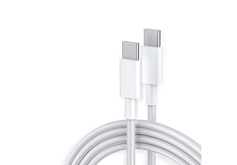 VENTARENT Apple iPhone 15 / 15 Pro / 15 Pro Max / 15 Plus Ladekabel USB C,  iPad und Macbook Datenkabel, iPhone Ladekabel, 100 cm, Weiß