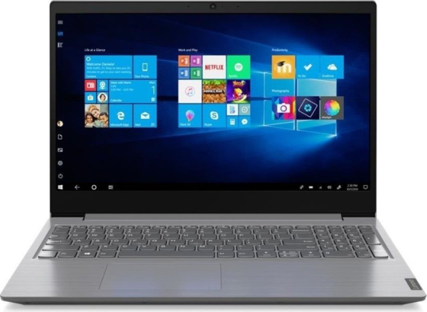 LENOVO V15-IIL 82C500G5GE, Notebook mit 8 i3 SSD, Intel RAM, Core™ GB Grafik, Grau 15,6 Display, Intel® 256 UHD GB Prozessor, Zoll