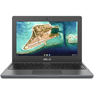 ASUS CR1100FKA-BP0023, Chromebook mit 11,6 Zoll Display Touchscreen, 4 GB RAM, 64 GB eMMC, UHD Graphics, grau