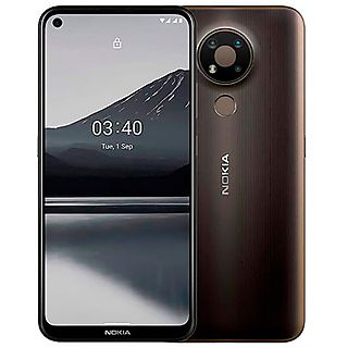 Móvil  - Nokia 3.4 NOKIA, Gris, 64 GB, 3 GB, 6,39 ", Qualcomm Snapdragon 460 4,000 mAhmAh
