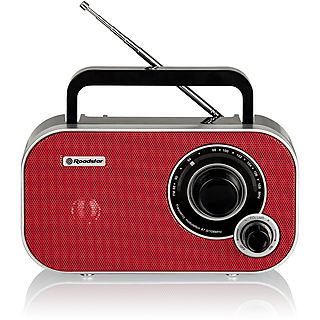 Radio CD  - TRA-2235RD ROADSTAR, Rojo