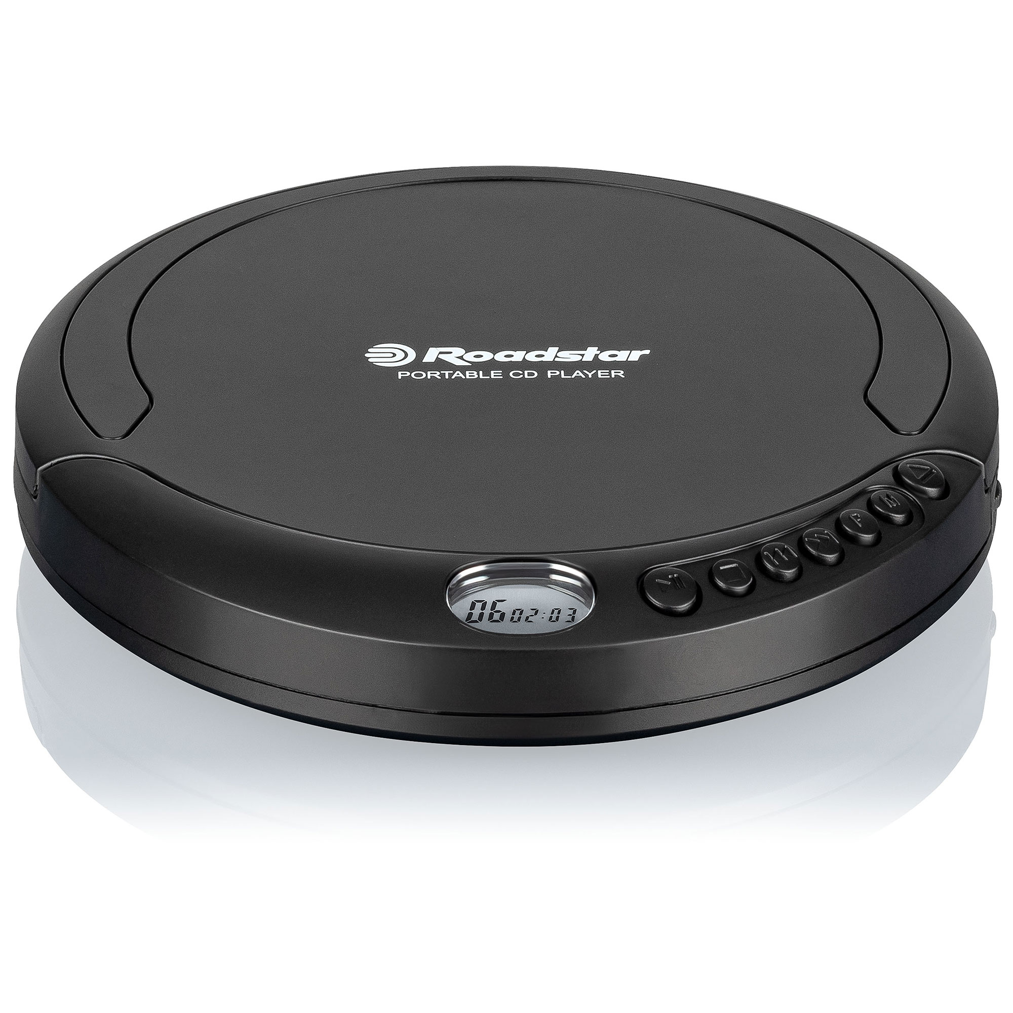 ROADSTAR PCD-435NCD/BK Tragbarer Player, Schwarz CD