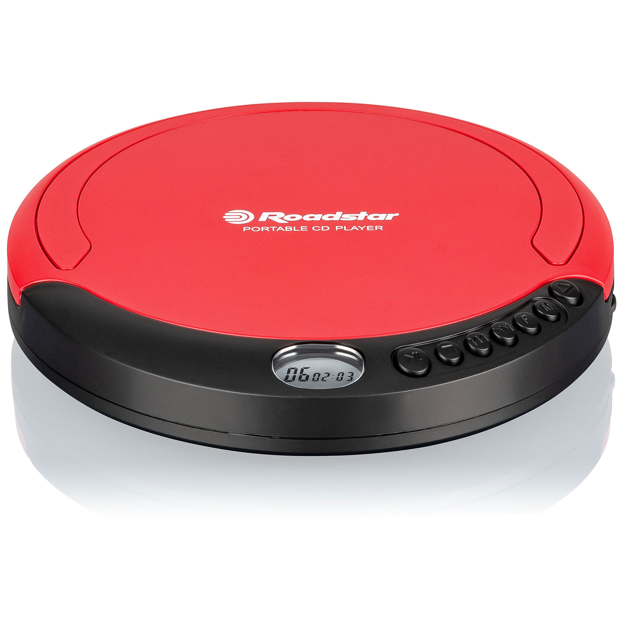 CD Rot PCD435CD Tragbarer ROADSTAR Player,