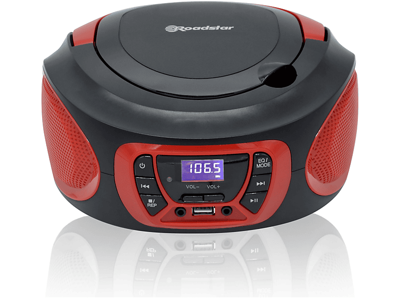 Radio CD ROADSTAR CDR365U/RD MediaMarkt