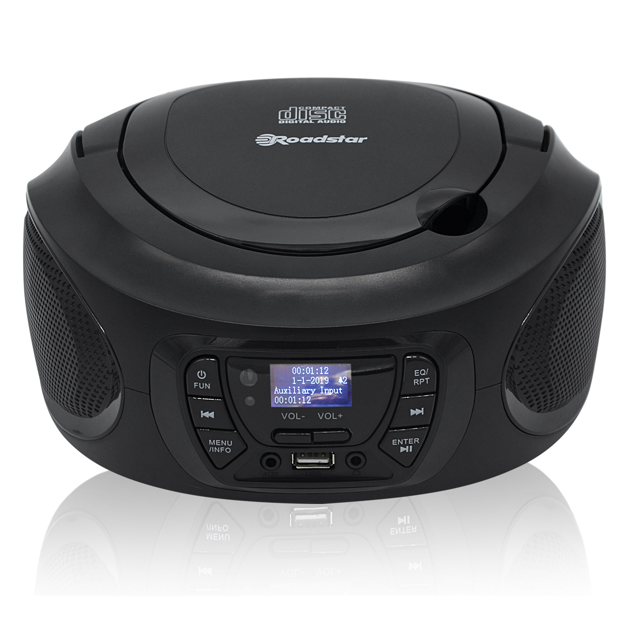 Radio CD - ROADSTAR CDR-375D+/BK
