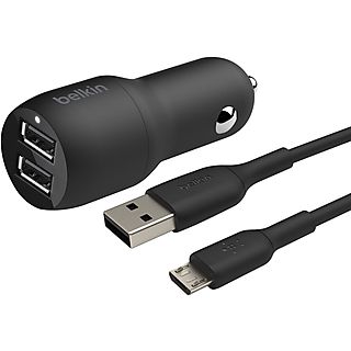 BELKIN Belkin Autolader met Micro-USB kabel Autoladers