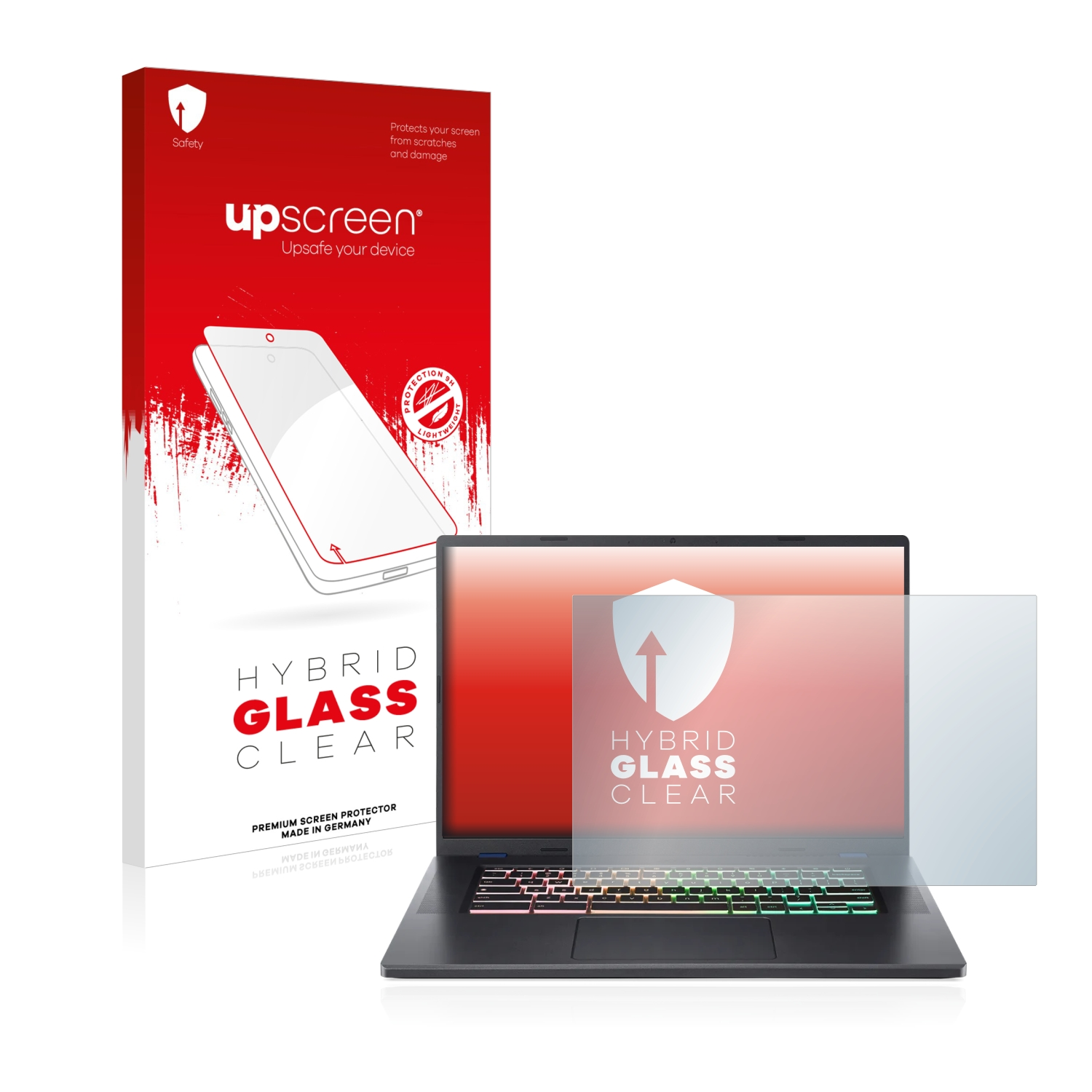 UPSCREEN klare Schutzfolie(für Acer GE) 516 Gamer Chromebook
