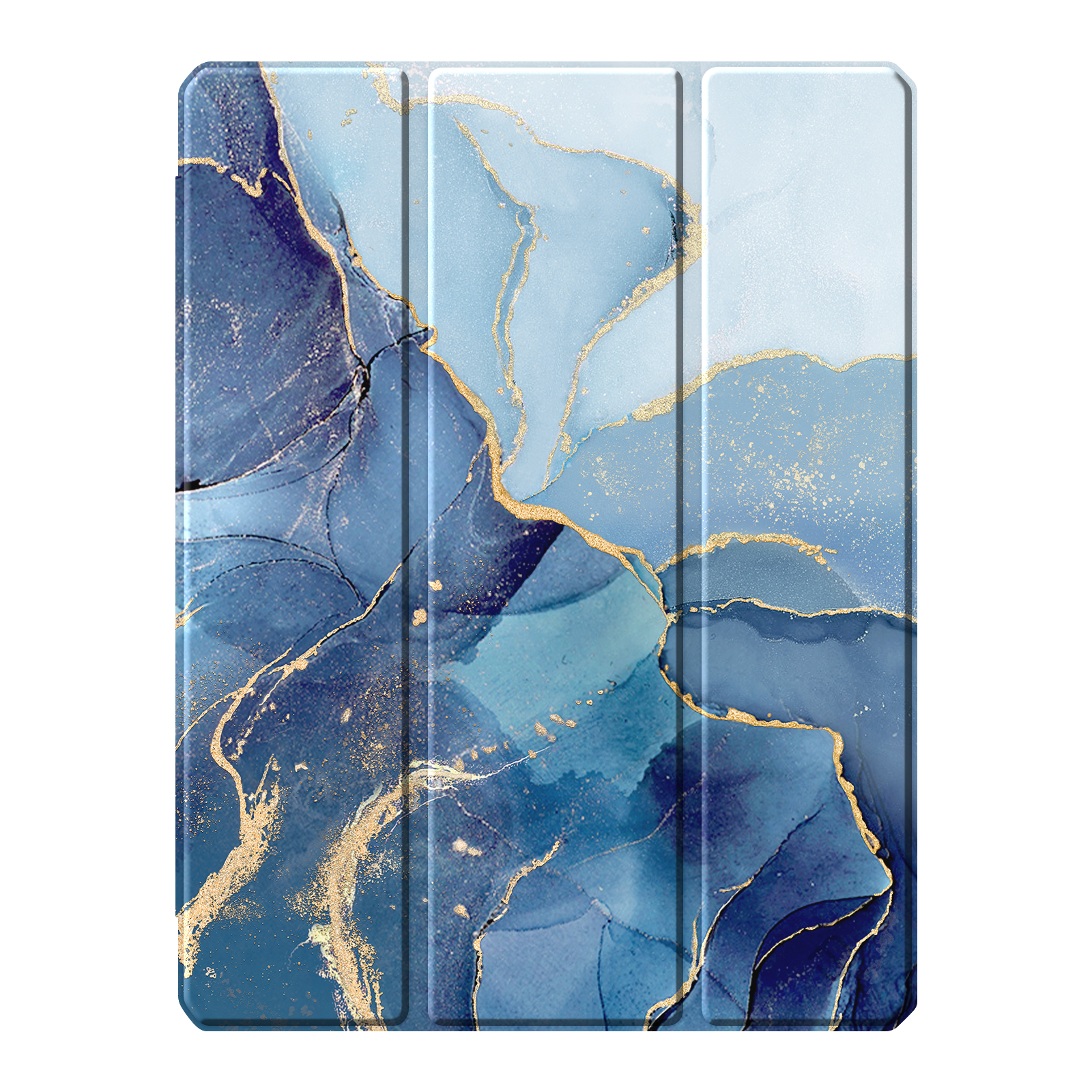 Apple FINTIE Marmor Tablethülle Hülle für TPU, Ozean Bookcover