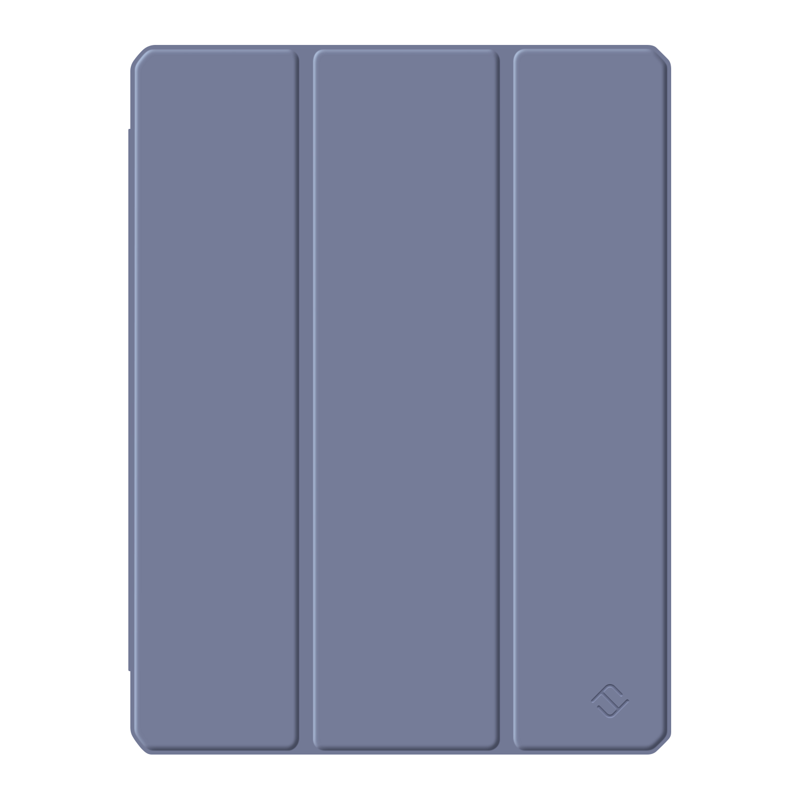 Hülle FINTIE Tablethülle TPU, Apple für Bookcover Grau Lavendel