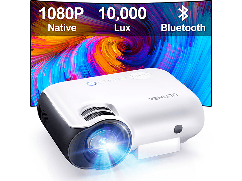 ULTIMEA P20 Native 1080P Full HD Bluetooth Beamer(FullHD, 300 ANSI