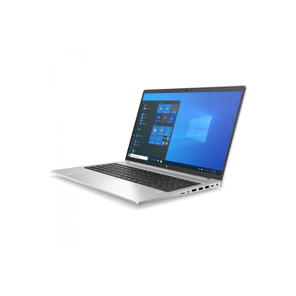 HP 2R9D4EA, 8 Core™ Intel® RAM, Prozessor, Silber GB 15,6 Notebook mit i5 SSD, 512 Zoll GB Display