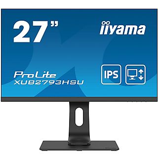 Monitor - IIIYAMA ProLite XUB2793HSU-B5, 27 ", Full-HD, 4 ms, Negro