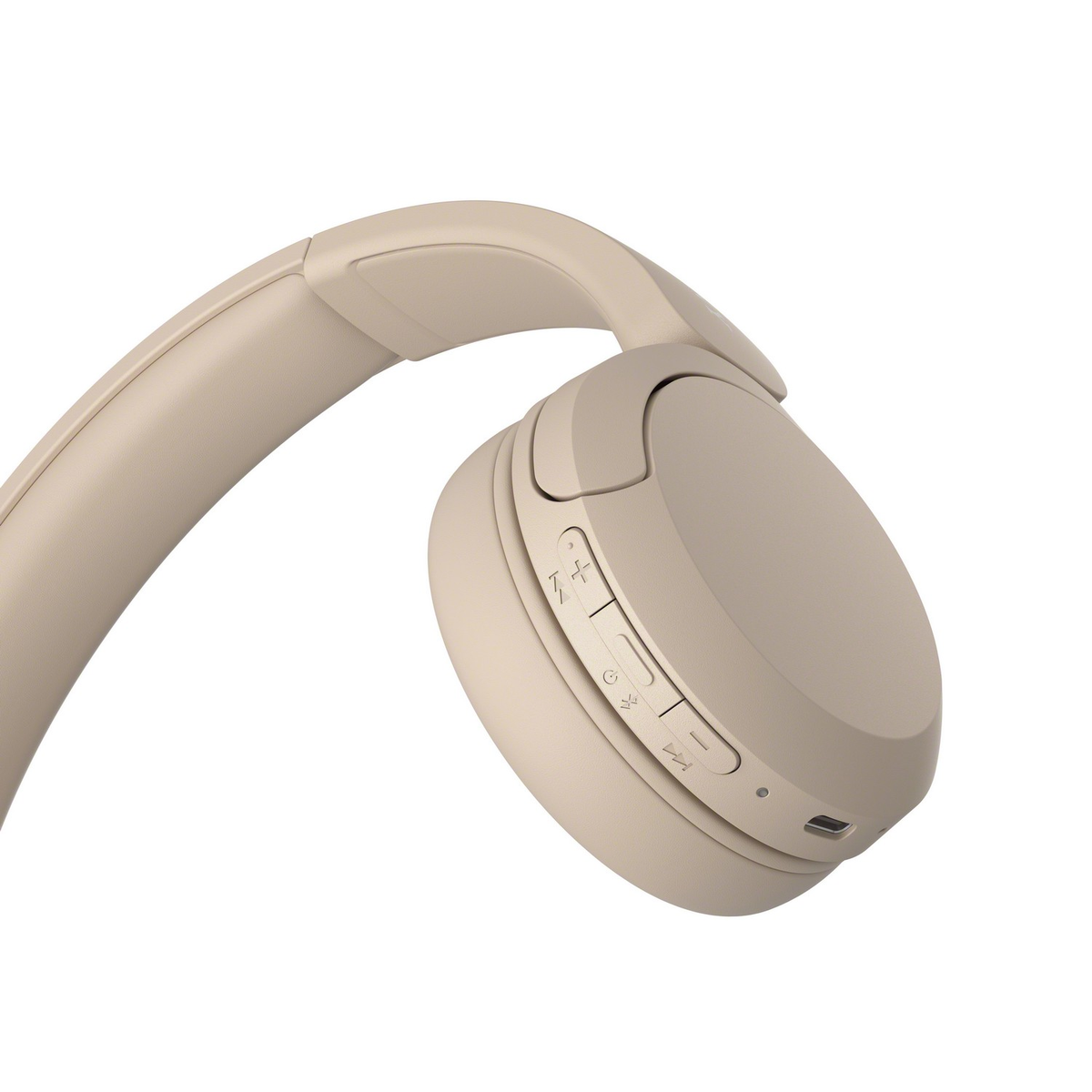SONY WH-CH 520, On-ear Kopfhörer Bluetooth Beige