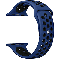 LOBWERK Uhrenarmband, Ersatzarmband, Apple, Watch Series 4/5 40mm, Blau