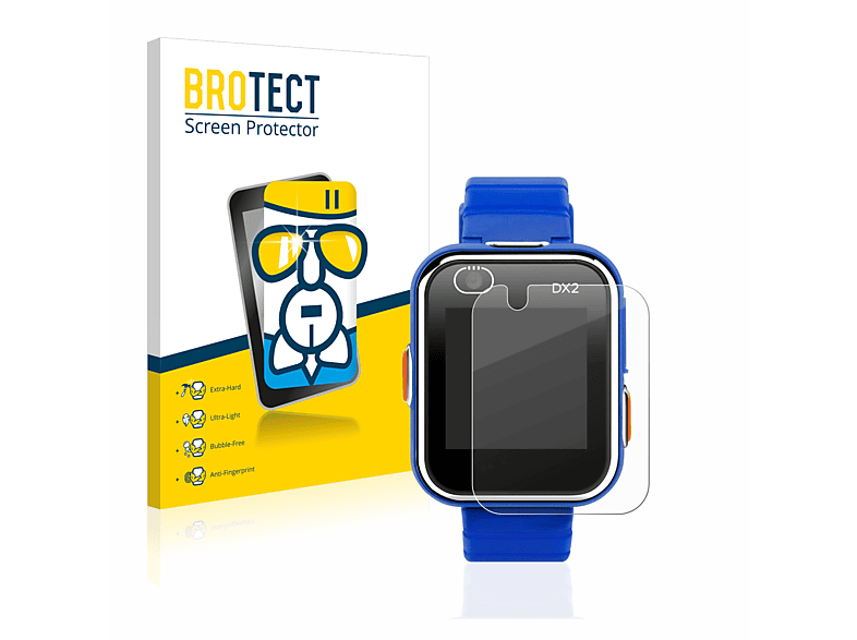 BROTECT Airglass klare Schutzfolie(für Vtech Smart Watch DX2) Kidizoom