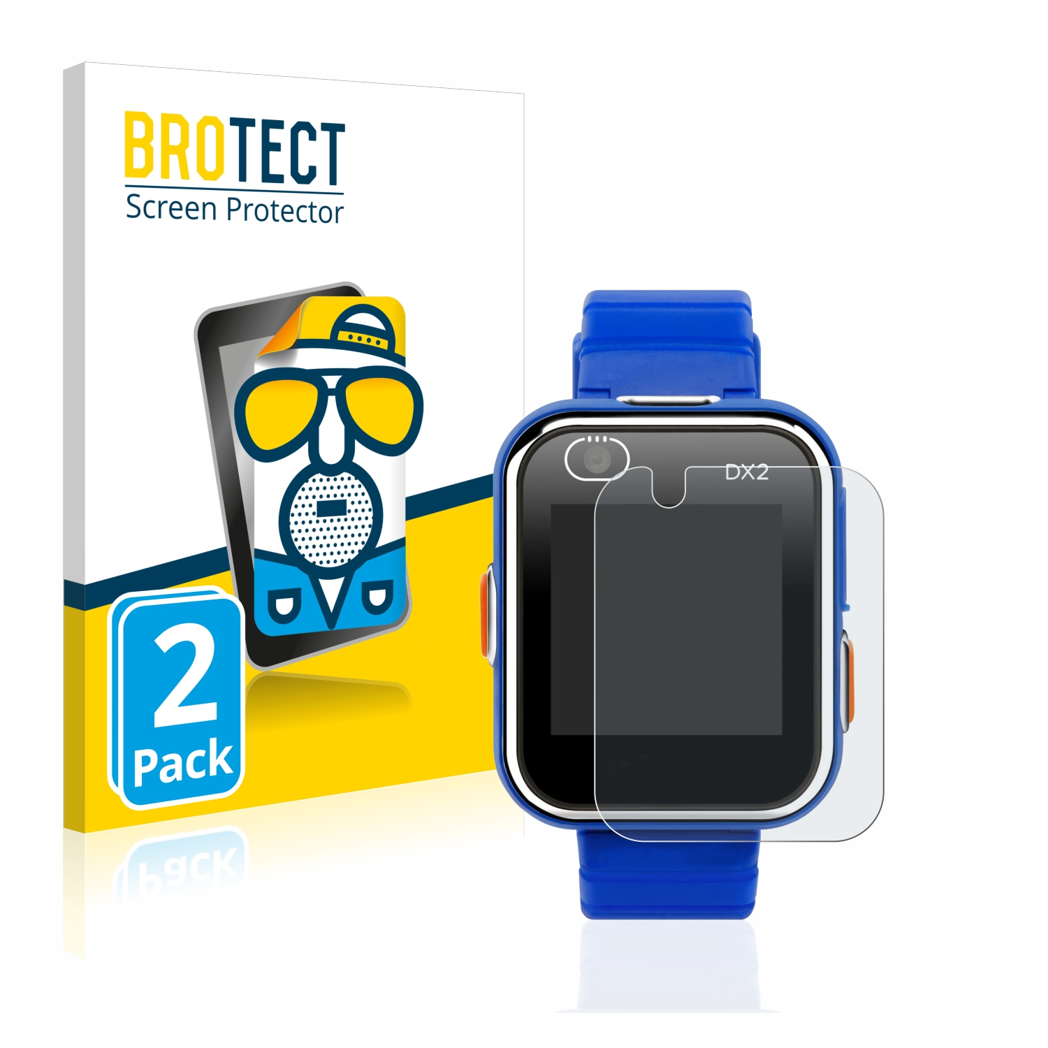 BROTECT 2x matte Smart DX2) Watch Kidizoom Schutzfolie(für Vtech