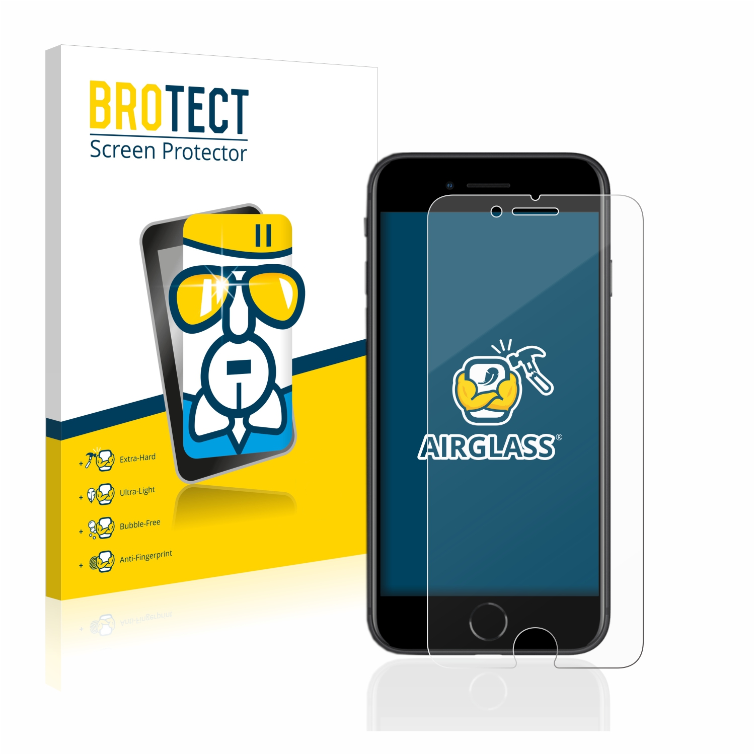 BROTECT Airglass klare Apple 2020) SE Schutzfolie(für iPhone 2