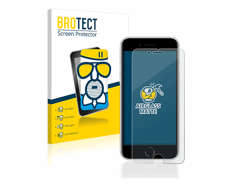 BROTECT Airglass matte Schutzfolie(für Apple iPhone SE 3 2022)