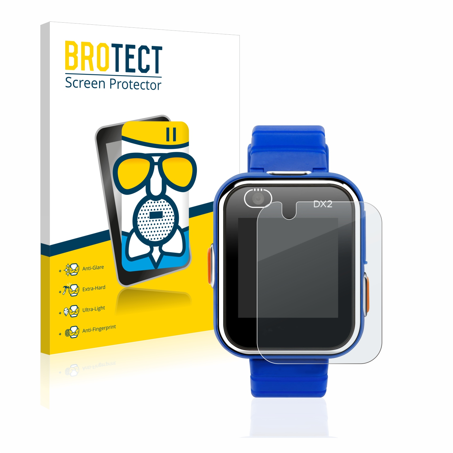 BROTECT Airglass Smart Watch Schutzfolie(für DX2) Vtech matte Kidizoom