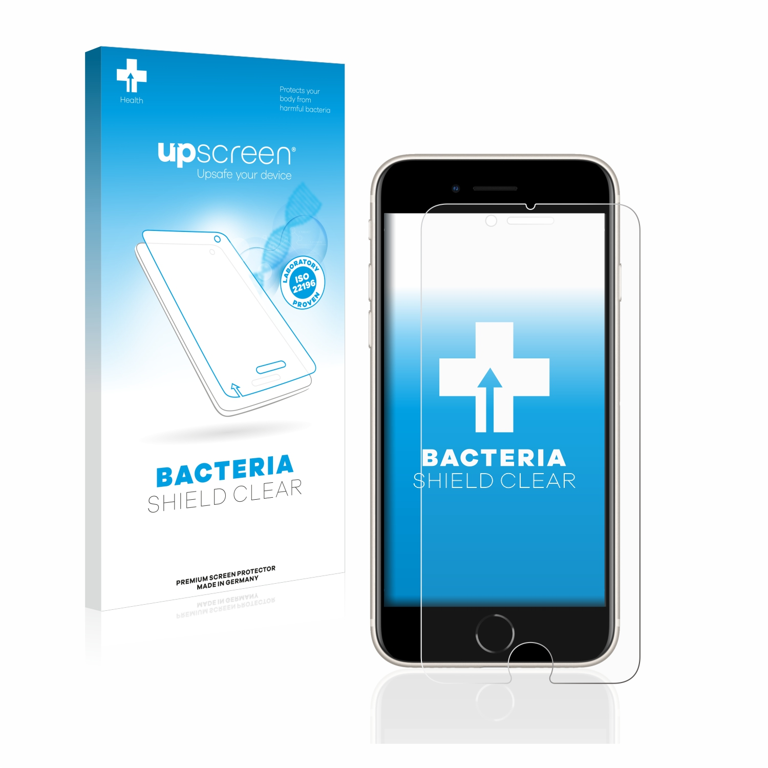 iPhone Apple antibakteriell Schutzfolie(für 2022) 3 SE klare UPSCREEN