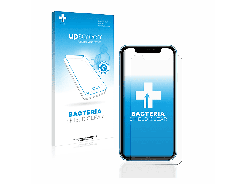 UPSCREEN antibakteriell klare XR) Apple iPhone Schutzfolie(für