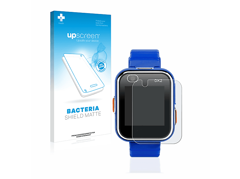 Smart Watch antibakteriell Kidizoom Schutzfolie(für matte UPSCREEN DX2) Vtech entspiegelt