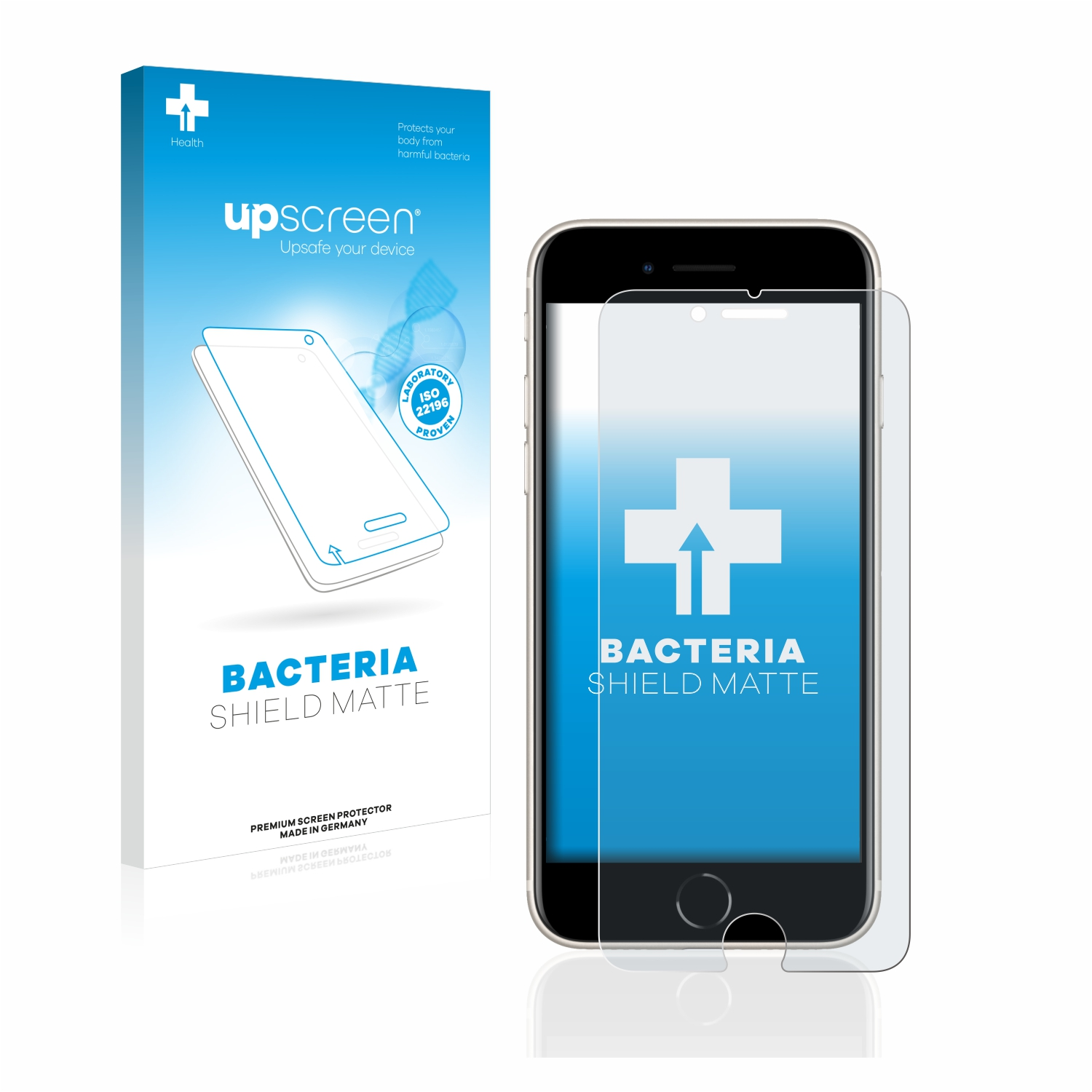 UPSCREEN antibakteriell entspiegelt SE matte 3 Schutzfolie(für 2022) Apple iPhone