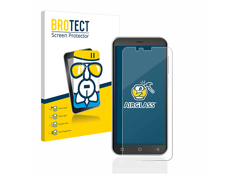 BROTECT Airglass klare Schutzfolie(für Emporia Smart 4)