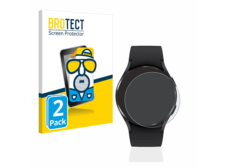 BROTECT 2x matte Schutzfolie(für Samsung Galaxy Watch 4 (40mm))