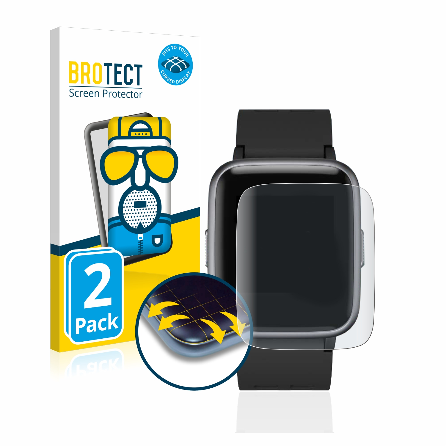 BROTECT 2x Full-Cover Tracker 3D 1.3\