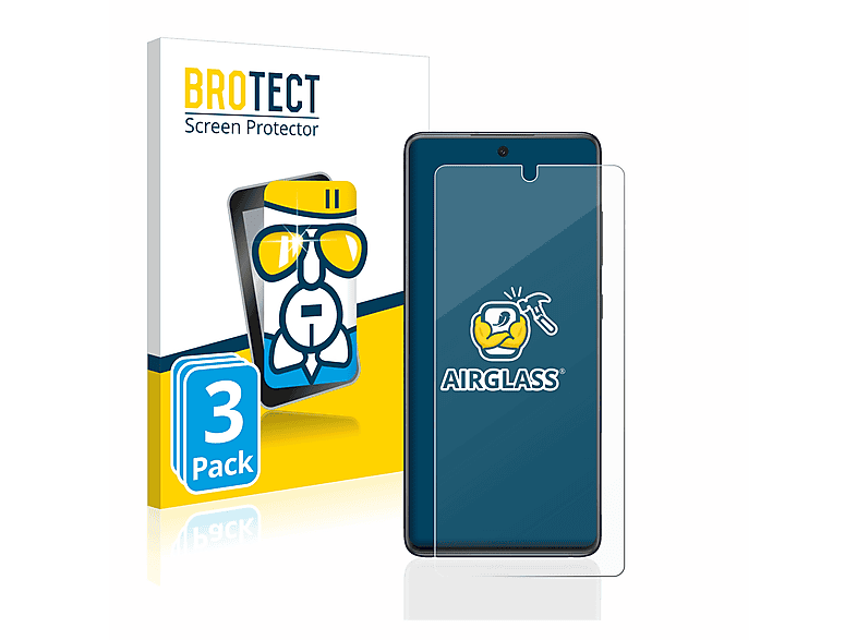 BROTECT 3x Airglass klare Samsung FE) Galaxy S20 Schutzfolie(für