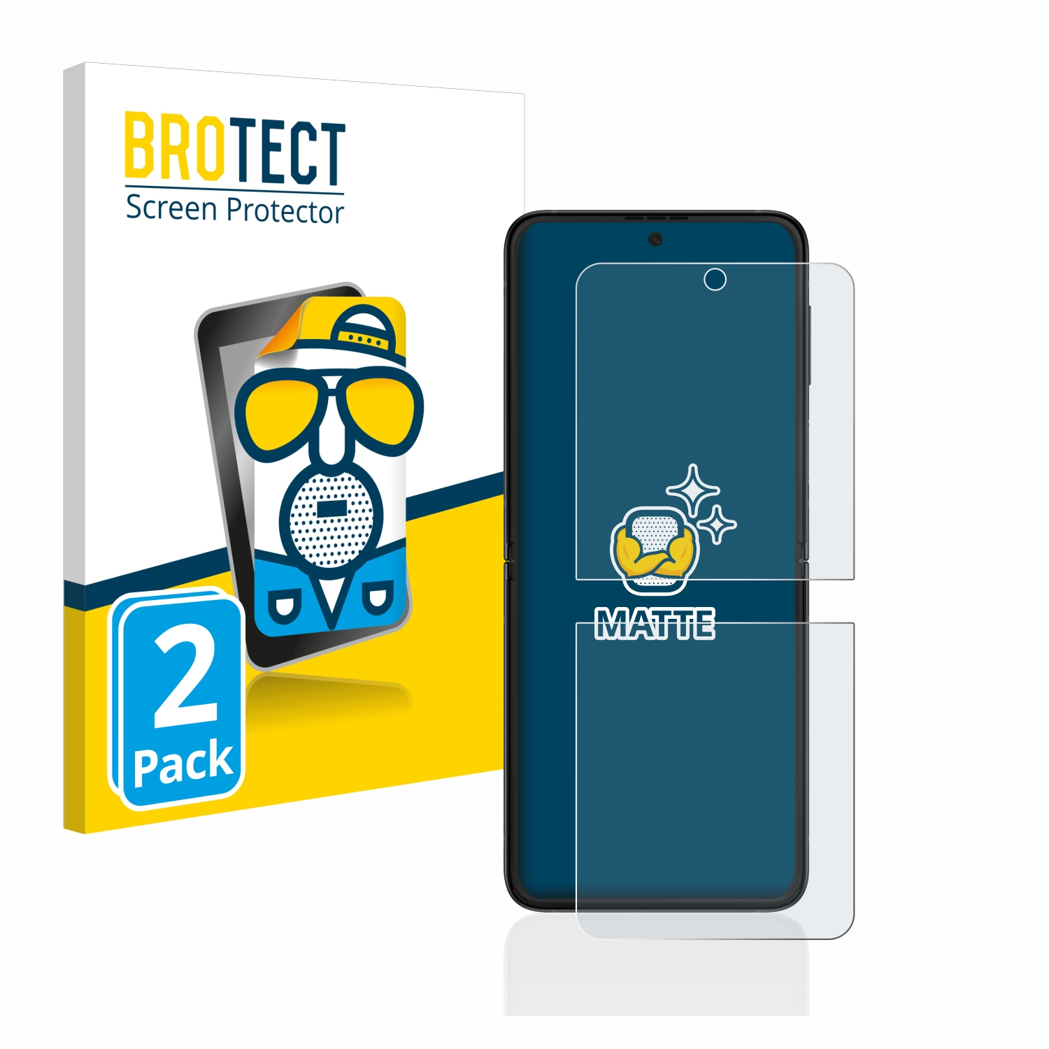 Samsung BROTECT Schutzfolie(für Flip matte Z Galaxy 2x 5G) 3