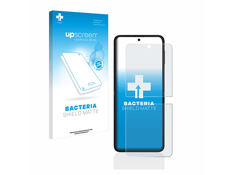 UPSCREEN antibakteriell entspiegelt matte Schutzfolie(für Samsung Galaxy Z Flip 3 5G) | Displayschutzfolien & Gläser