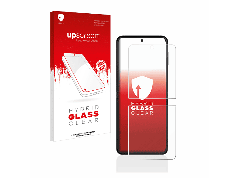 UPSCREEN klare Schutzfolie(für Samsung Galaxy Z Flip 3 5G)