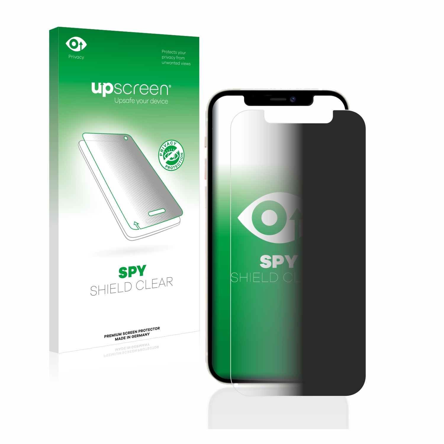 UPSCREEN Schutzfolie(für Anti-Spy Apple 12) iPhone