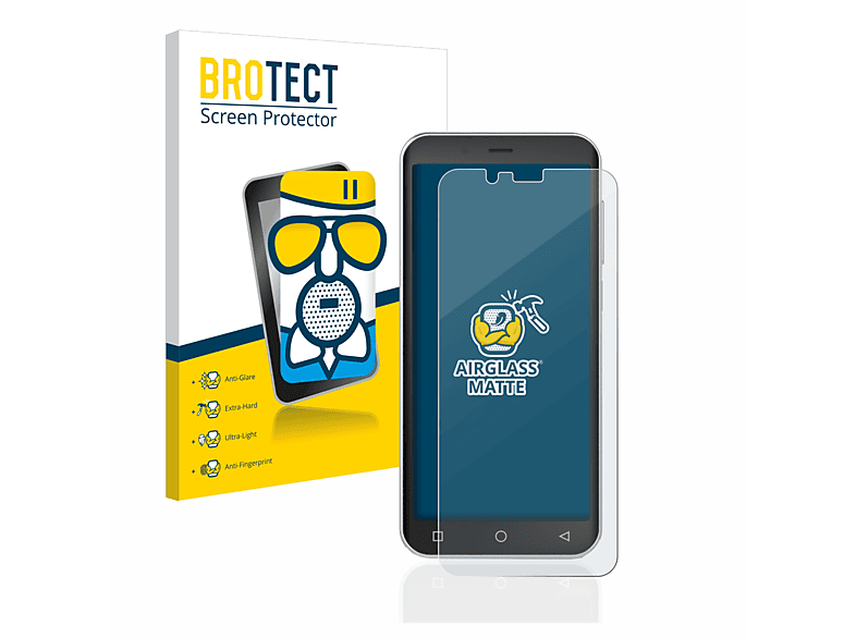 BROTECT Airglass matte Schutzfolie(für Smart 4) Emporia
