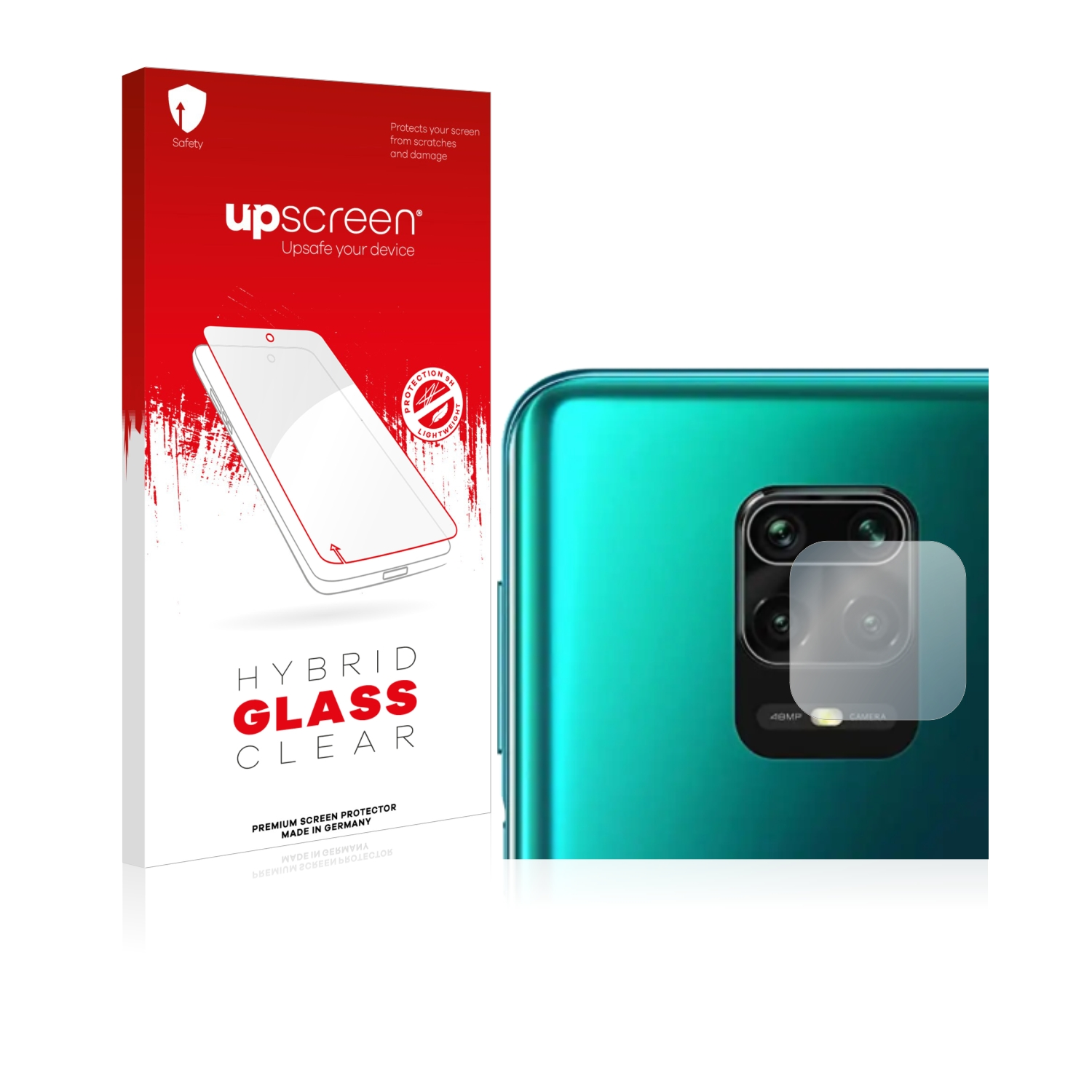 Redmi klare Schutzfolie(für Note Lite (NUR Kamera)) Xiaomi UPSCREEN 10