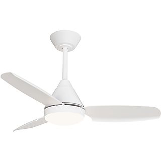 Ventilador de techo - SULION GULL, 39 W, 6 velocidades, Blanco