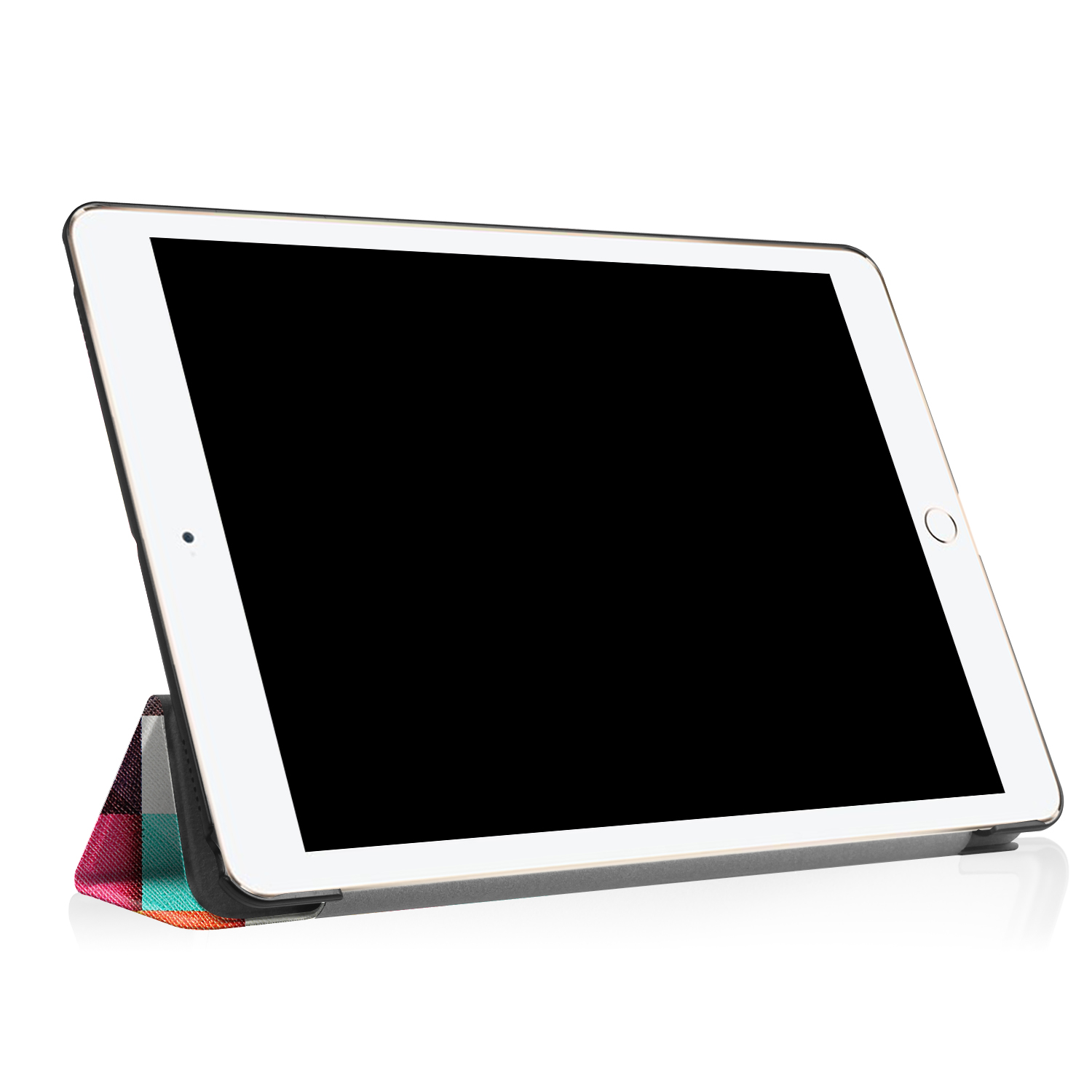 2017 für NEU 3 Hülle Pro Apple Zoll 2019 iPad 10.5 LOBWERK Bookcover iPad Schutzhülle Kunstleder, Air